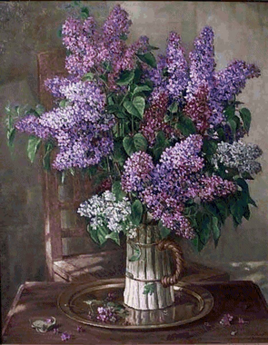 Сирень - весна, букет - предпросмотр