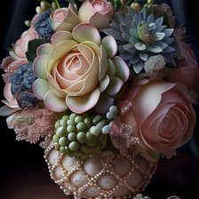 Схема вышивки «Цветы»