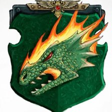 Схема вышивки «Орден саламандры»