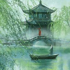 Схема вышивки «весна»