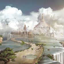 Схема вышивки «Дорога в сказку»