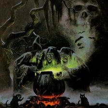 Схема вышивки «Колдовство.»