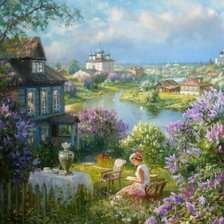 Схема вышивки «Майский день»