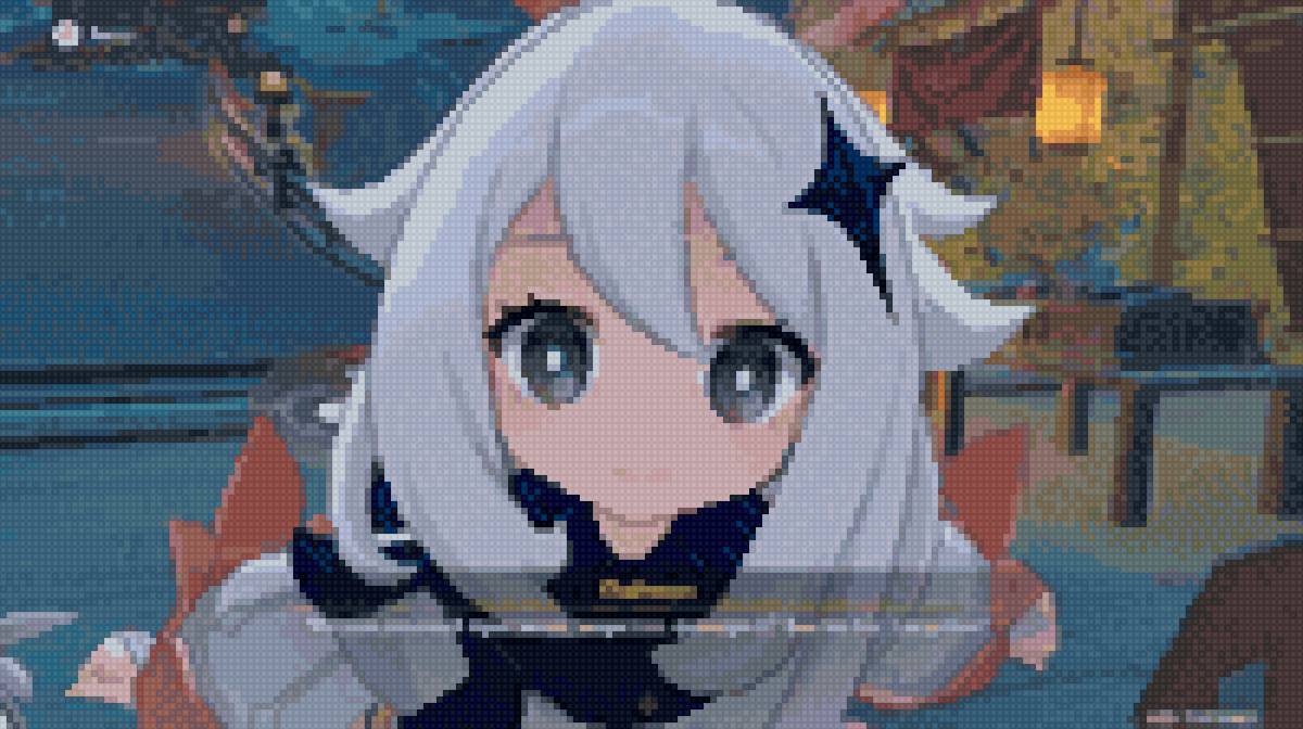 Паймон - геншин, анимэ - предпросмотр