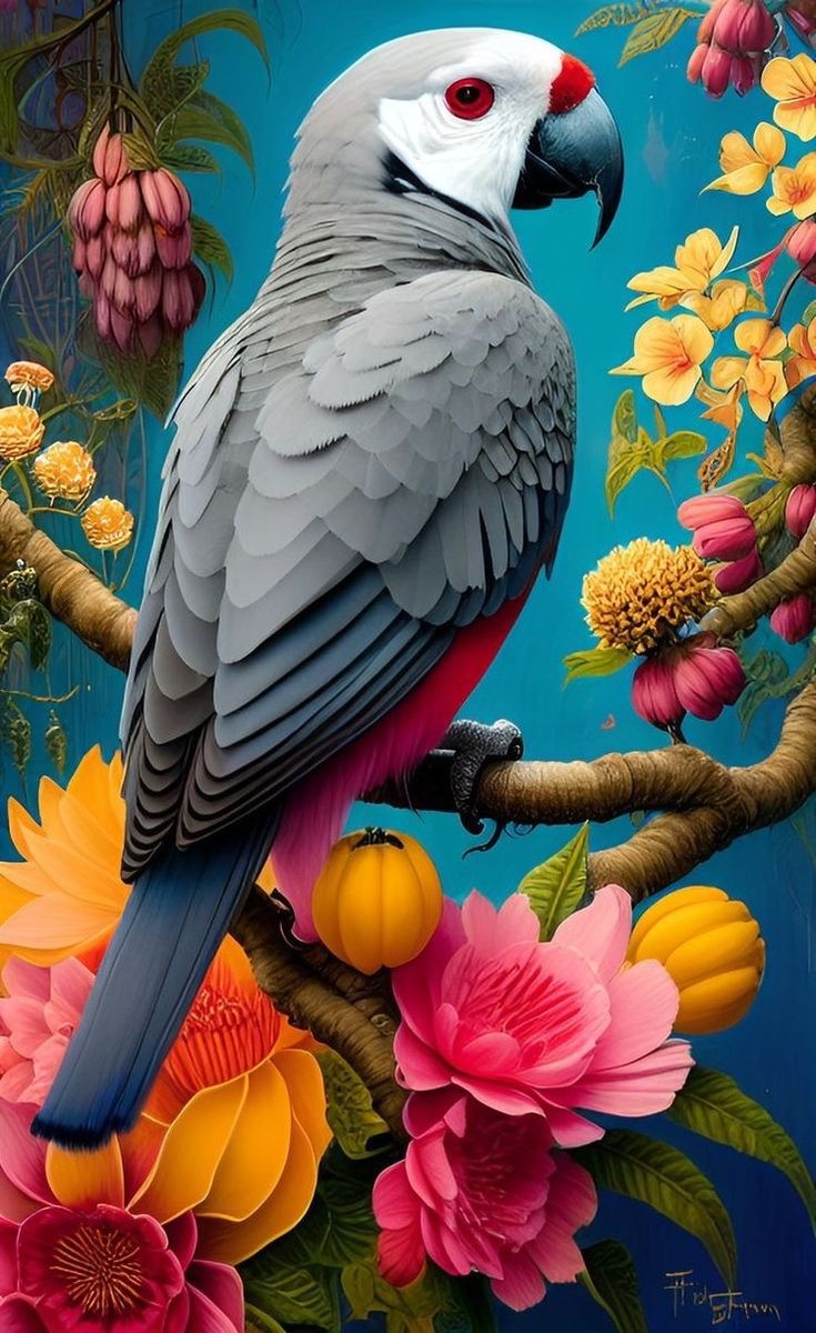 Попугай - оригинал