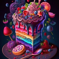 Схема вышивки «Вкусняшка»