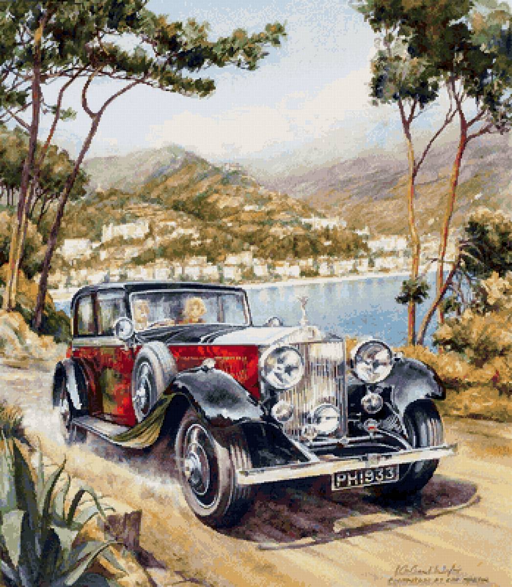 №2671721 - машина, пейзаж - предпросмотр