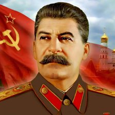 Схема вышивки «Иосиф Виссарионович»