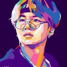 Схема вышивки «Мин Юнги»