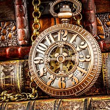 Схема вышивки «Старое время»