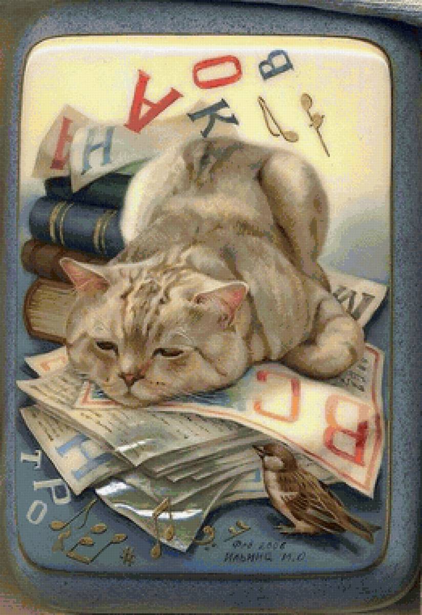 Умный кот - кот - предпросмотр