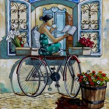 Схема вышивки «картина веста»