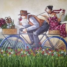 Схема вышивки «Рональд Вест»