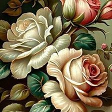 Схема вышивки «Розы»