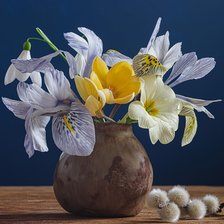 Схема вышивки «Цветы.»