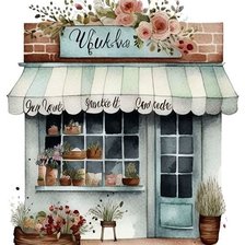 Схема вышивки «Витрина»