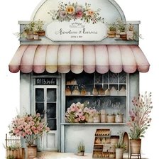 Схема вышивки «Витрина»