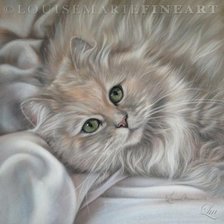 Схема вышивки «Кошка»