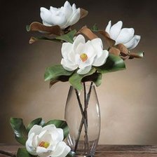 Схема вышивки «Ваза с цветами»