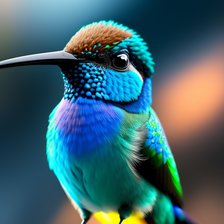 Схема вышивки «Колибри»