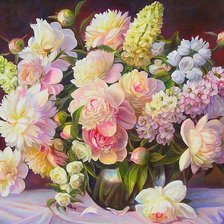 Схема вышивки «Цветы»