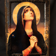 Схема вышивки «Богородица»