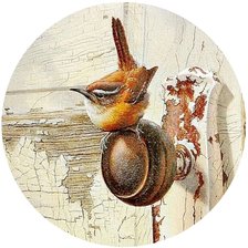 Старая дверь2(круг)