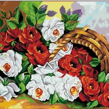 Схема вышивки «Букет цветов»