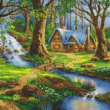 Схема вышивки «Лесная сказка»