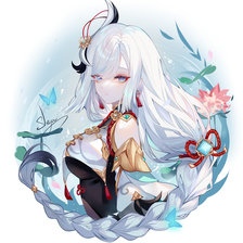 Схема вышивки «ШаньХэ»