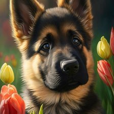 Схема вышивки «Рекс»