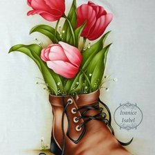 Схема вышивки «Цветы»