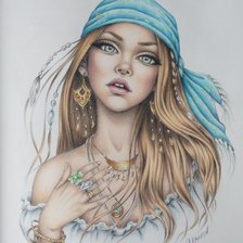 Схема вышивки «Cingara»