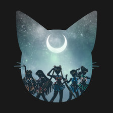 Схема вышивки «Сейлор Мун»