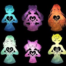 Схема вышивки «Сейлор Мун»