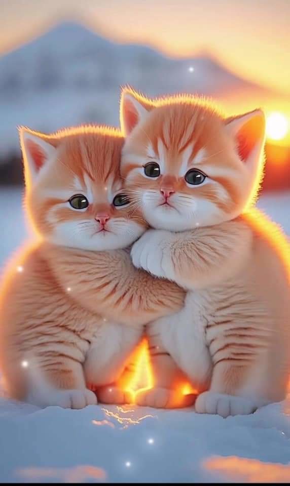 Cặp mèo 🐈 - mèo - оригинал