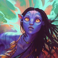 Схема вышивки «Аватар»