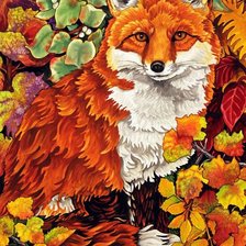 Схема вышивки «Осенние краски»