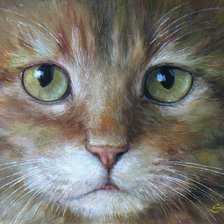 Схема вышивки «Рыжий»