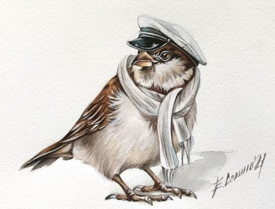 воробей - оригинал