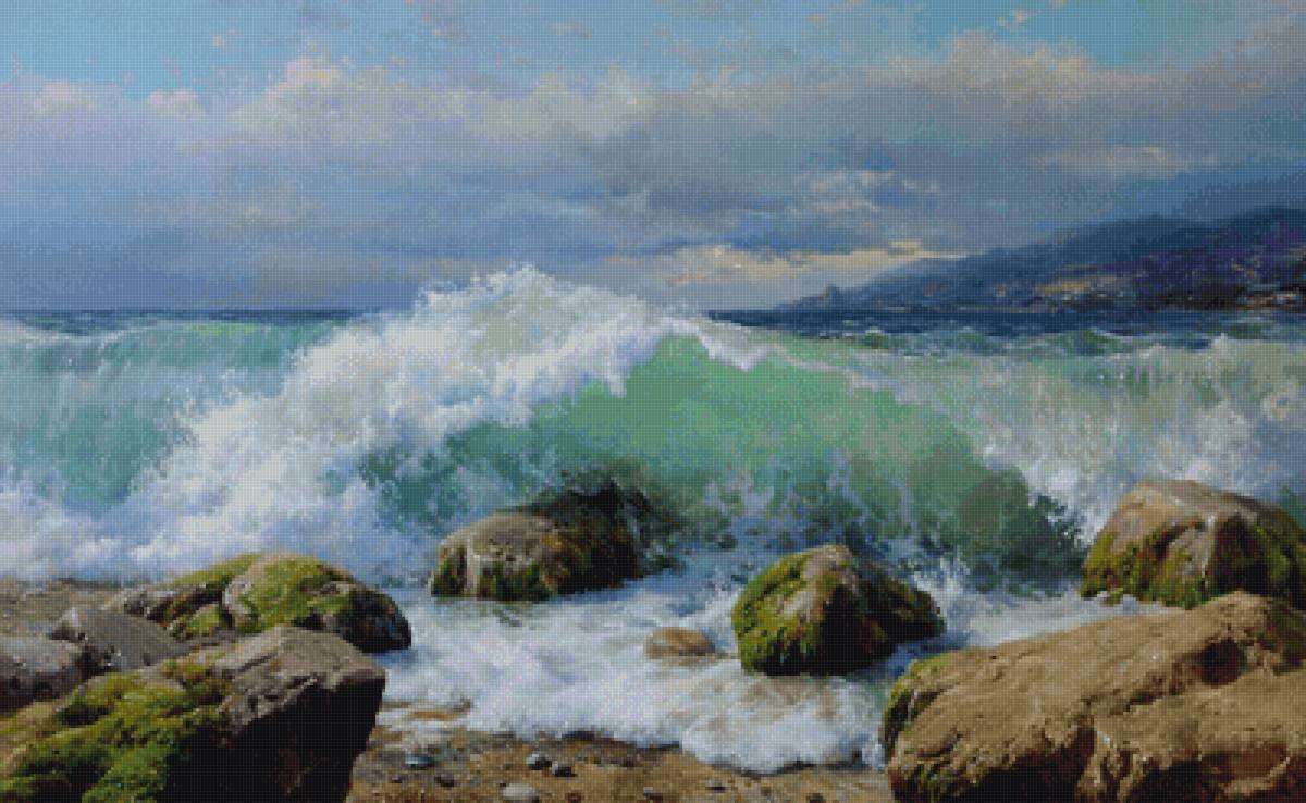 Волна и Лето - море, волна, лето, берег - предпросмотр