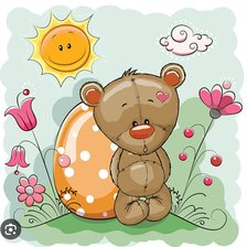 Схема вышивки «Bear»