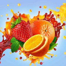 Схема вышивки «Сочное Лето»