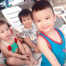 Схема вышивки «Ảnh bé»