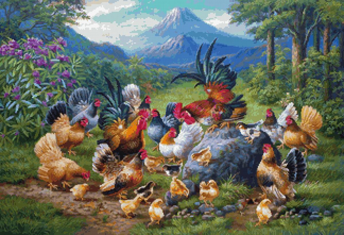 куриное семейство 2 - предпросмотр