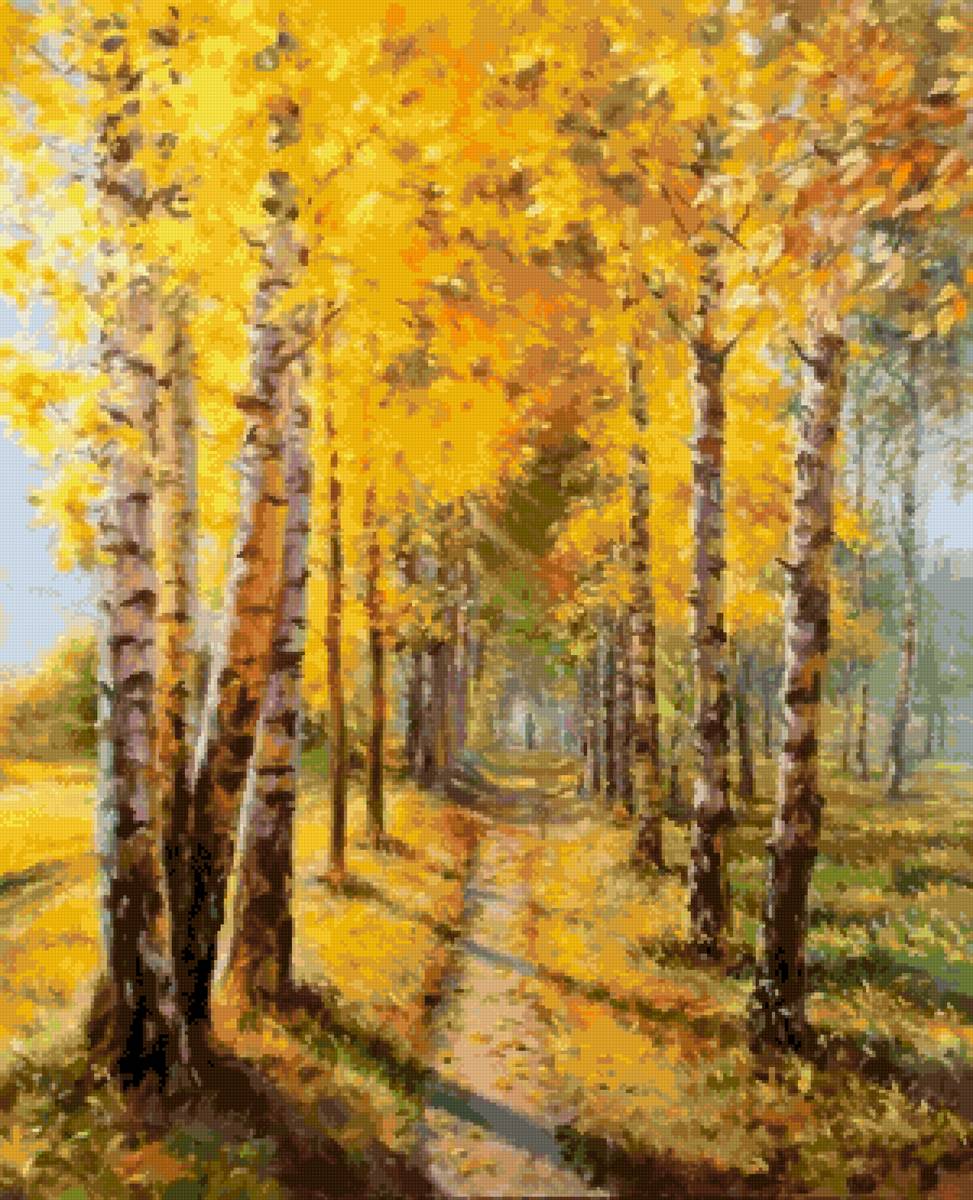 Золотая осень. Березы - осень - предпросмотр