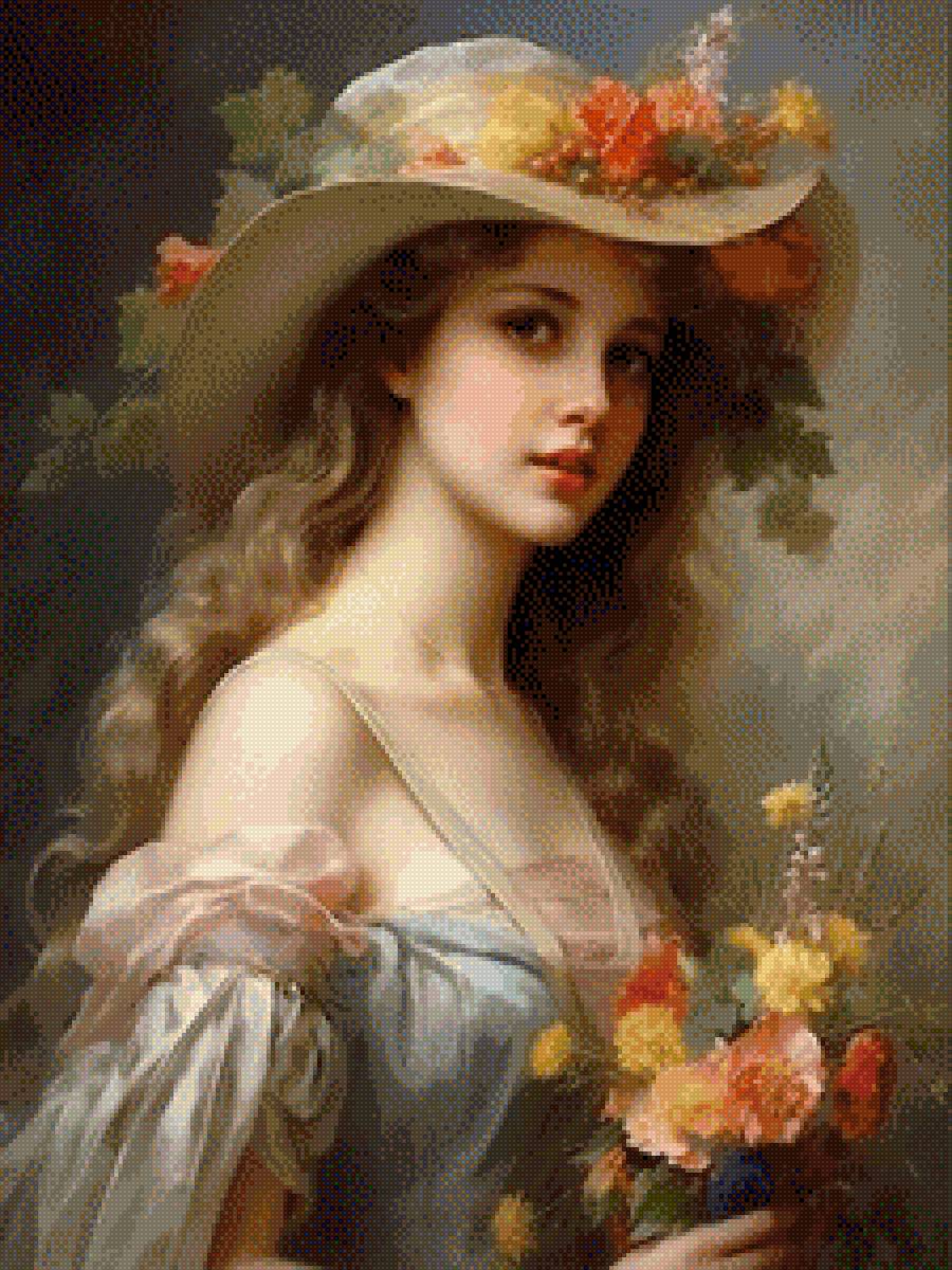 Portret - doamna - предпросмотр