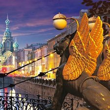 Схема вышивки «банковский мост санкт-петербург»