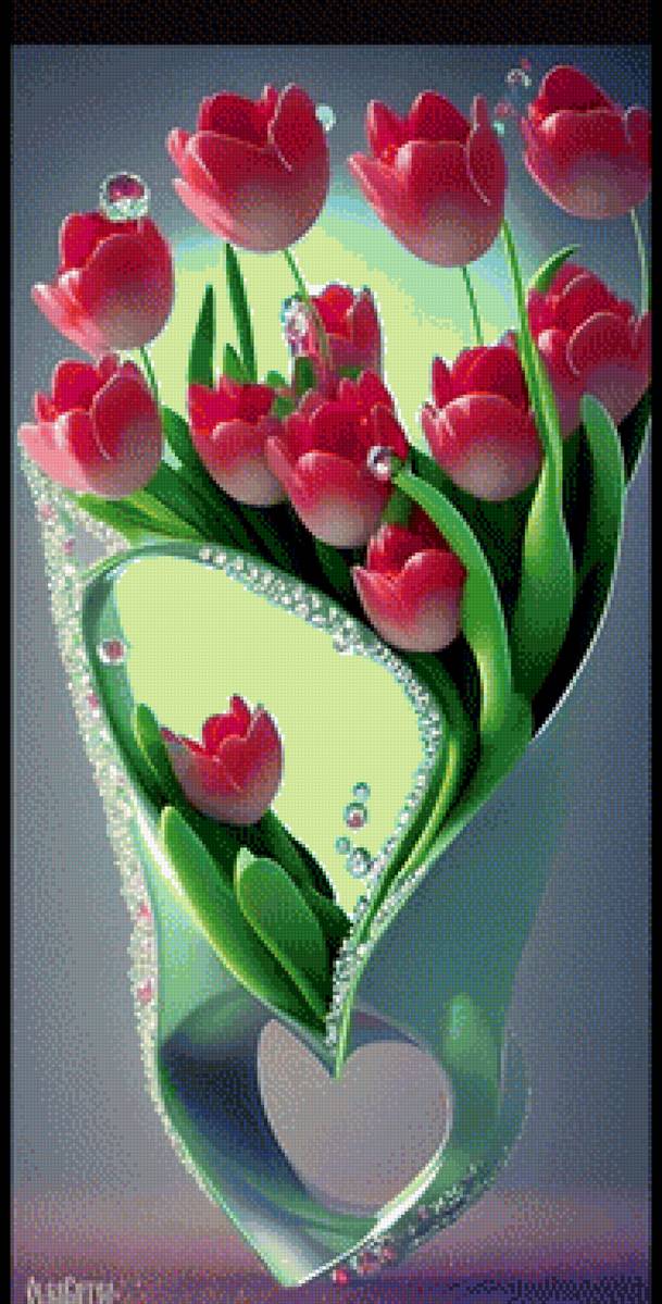 Тюльпаны - тюльпаны - предпросмотр