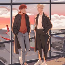 Схема вышивки «Лисы»